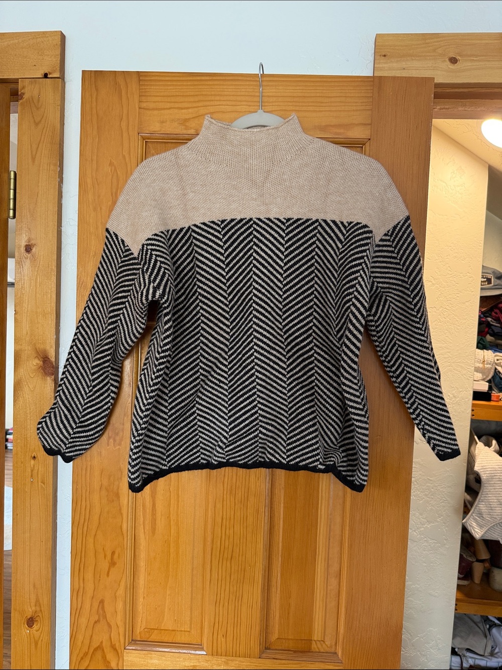 Soft Knit Mock Neck Sweater